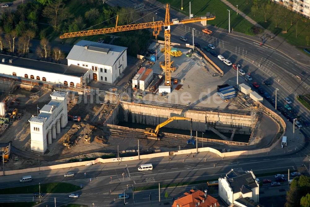 Luftbild Leipzig - Der Leipziger Bayerische Bahnhof