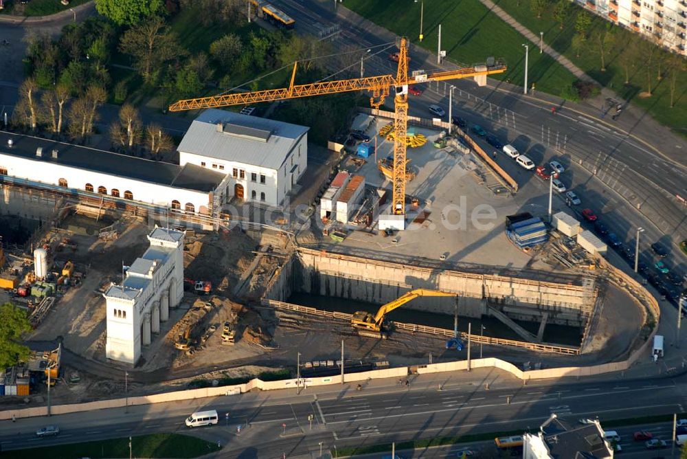 Luftaufnahme Leipzig - Der Leipziger Bayerische Bahnhof