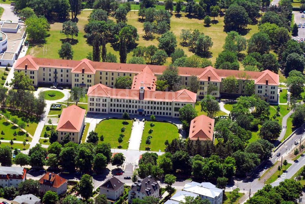 Luftbild Magdeburg - Der Magdeburger Standort der Hochschule Magdeburg-Stendal