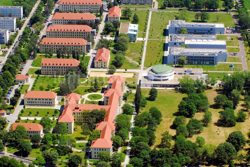 Luftbild Magdeburg - Der Magdeburger Standort der Hochschule Magdeburg-Stendal