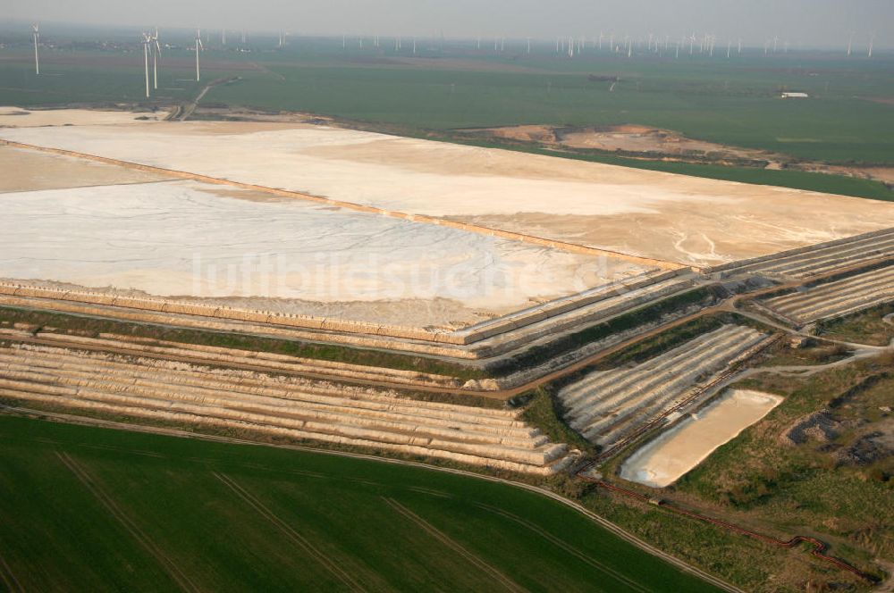 Luftbild Atzendorf - Der Marbeschacht bei Atzendorf