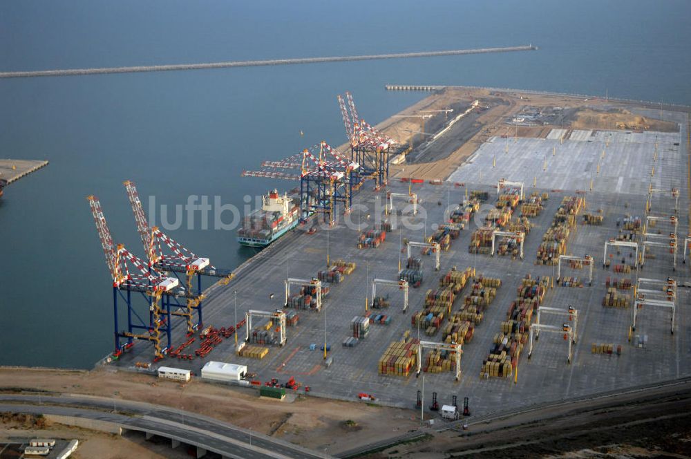 Port Elizabeth aus der Vogelperspektive: Der Port Container Terminal in Port Elizabeth