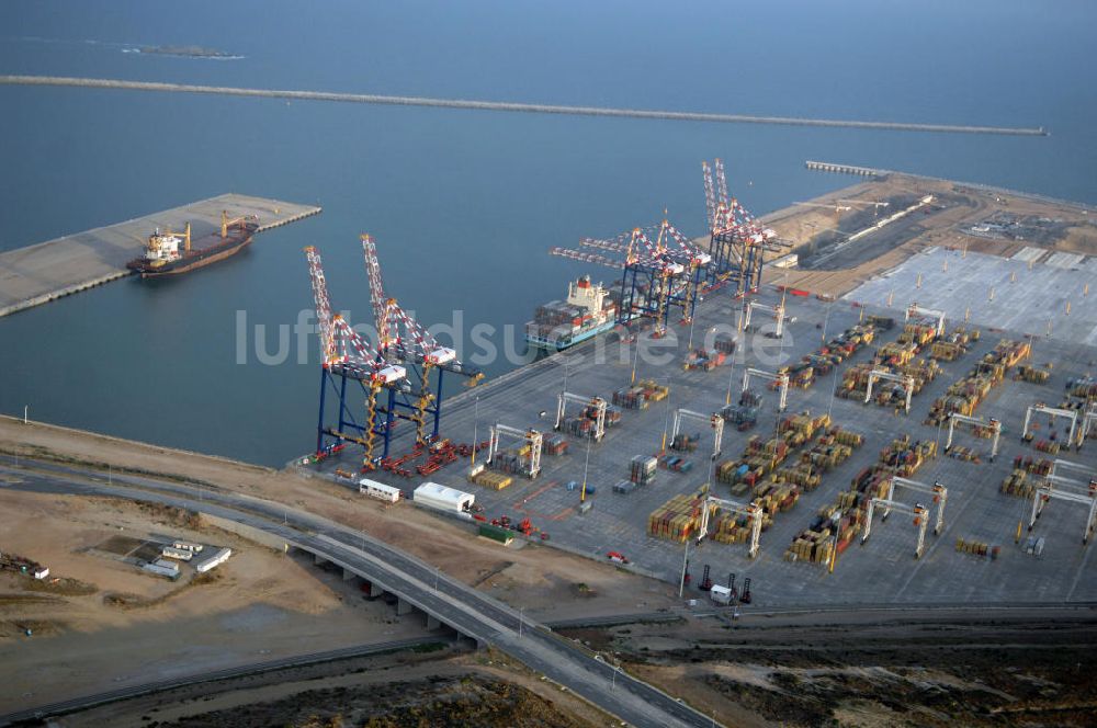 Luftbild Port Elizabeth - Der Port Container Terminal in Port Elizabeth