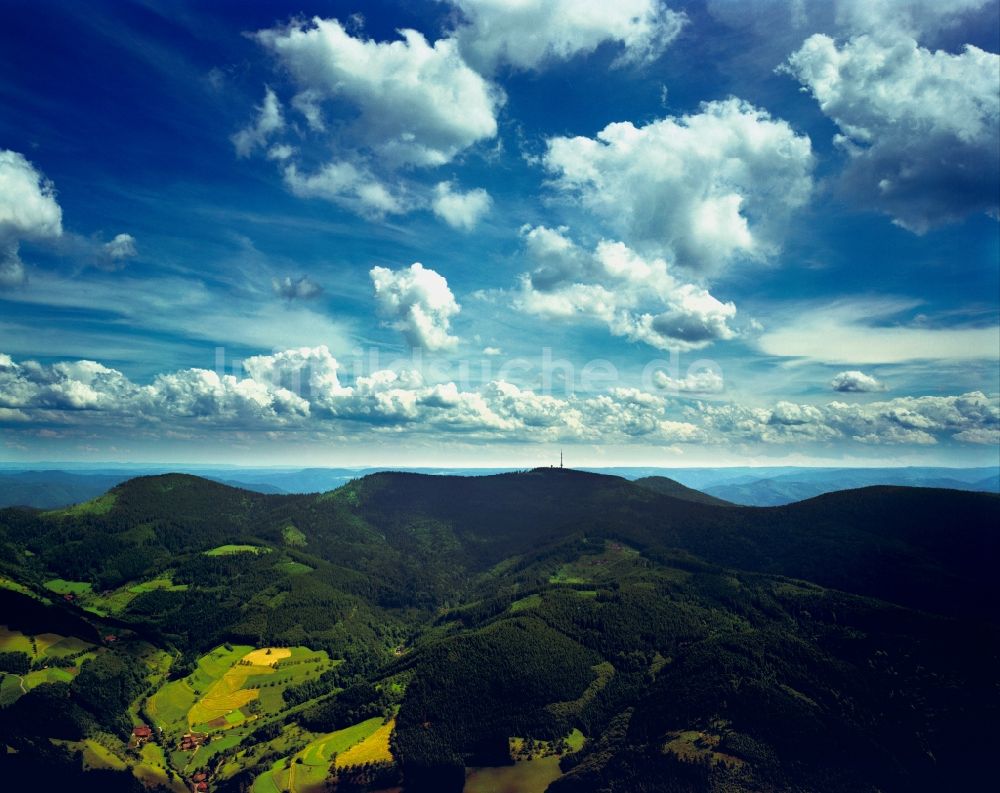 Bühl von oben - Der Schwarzwald im Bundesland Baden-Württemberg