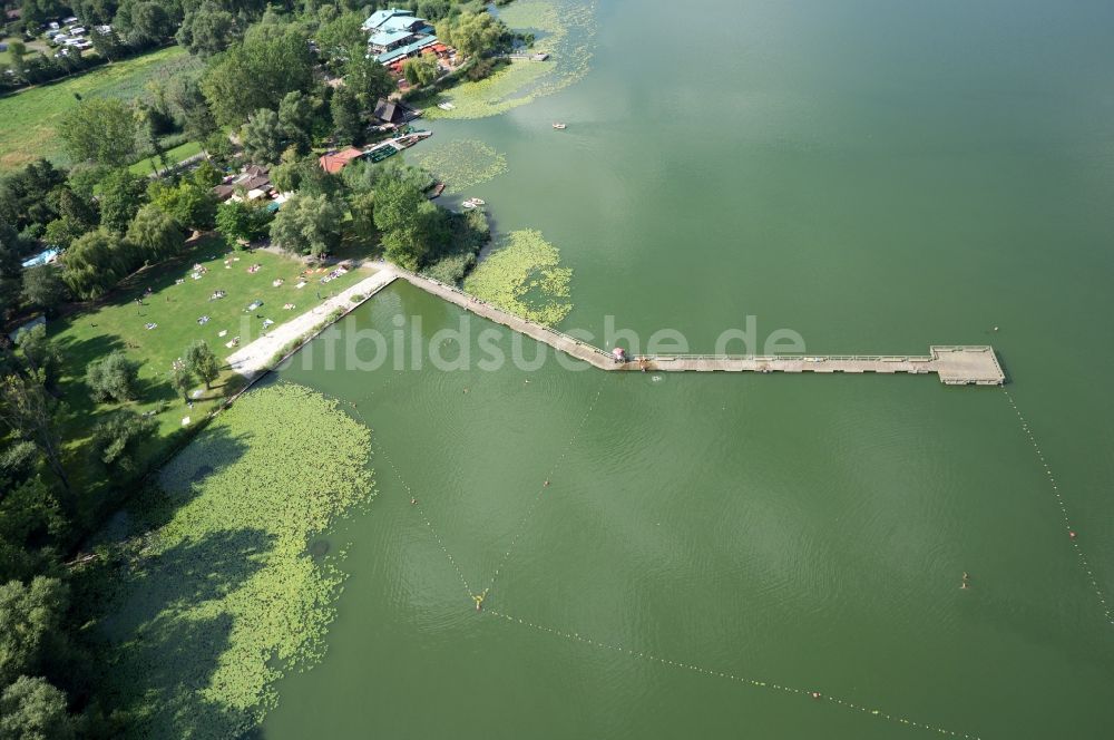 Luftbild Seeburg - Der Seeburger See in Seeburg im Bundesland Niedersachsen