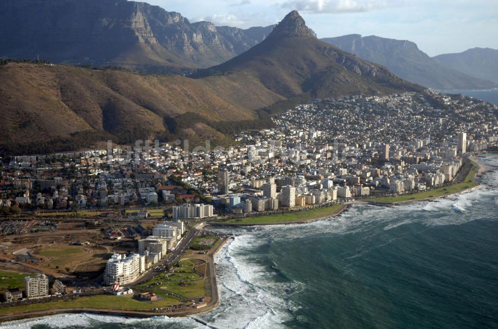 Luftbild Kapstadt - Der Signal Hill in Kapstadt, Südafrika