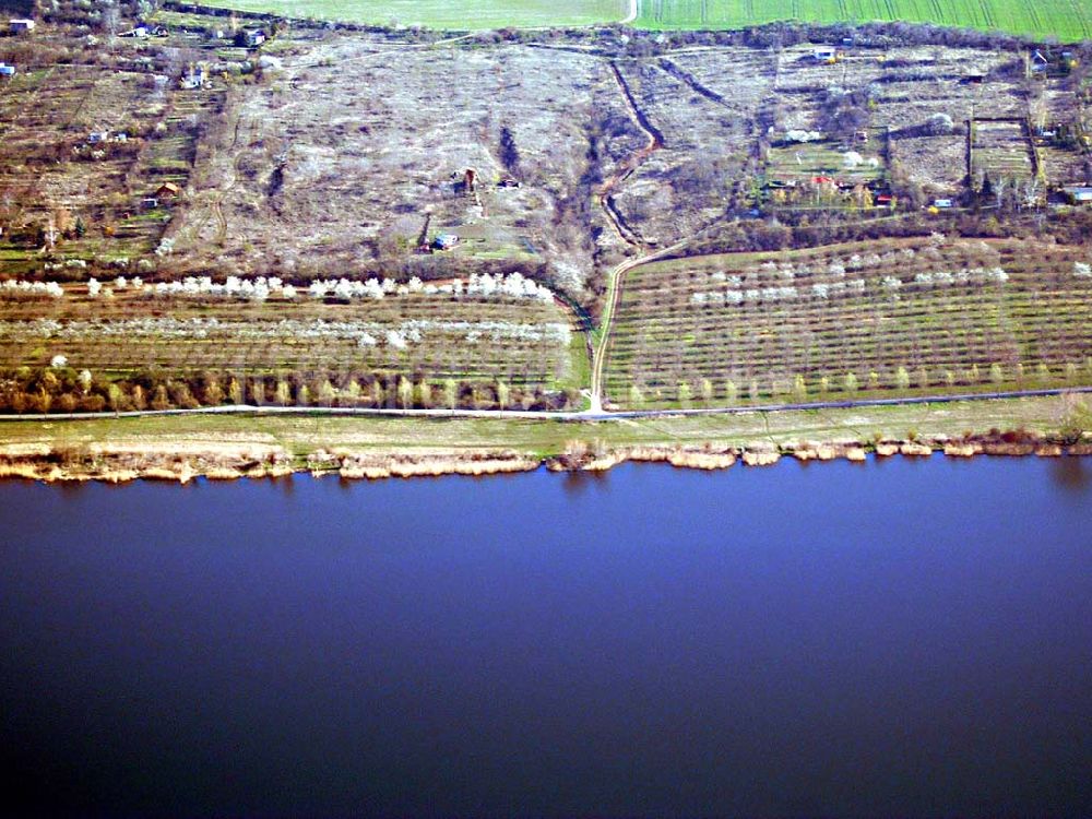 Luftbild Eisleben - Der Süße See bei Eisleben in Sachsen-Anhalt 15.04.04 Foto: Christin Wilde