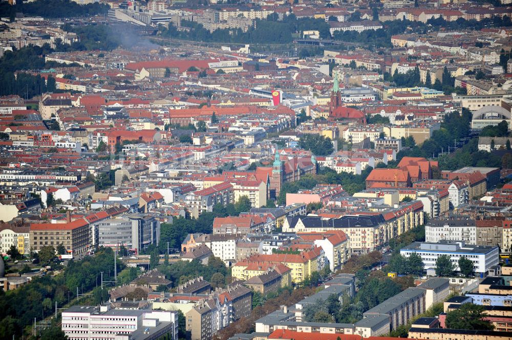 Berlin Prenzlauer Berg aus der Vogelperspektive: Der Stadtteil Prenzlauer Berg in Berlin im Überblick