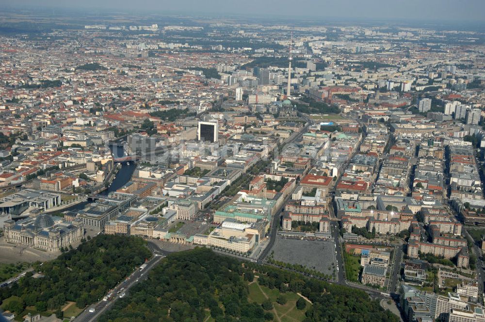 Luftbild Berlin - Der Tiergarten in Berlin