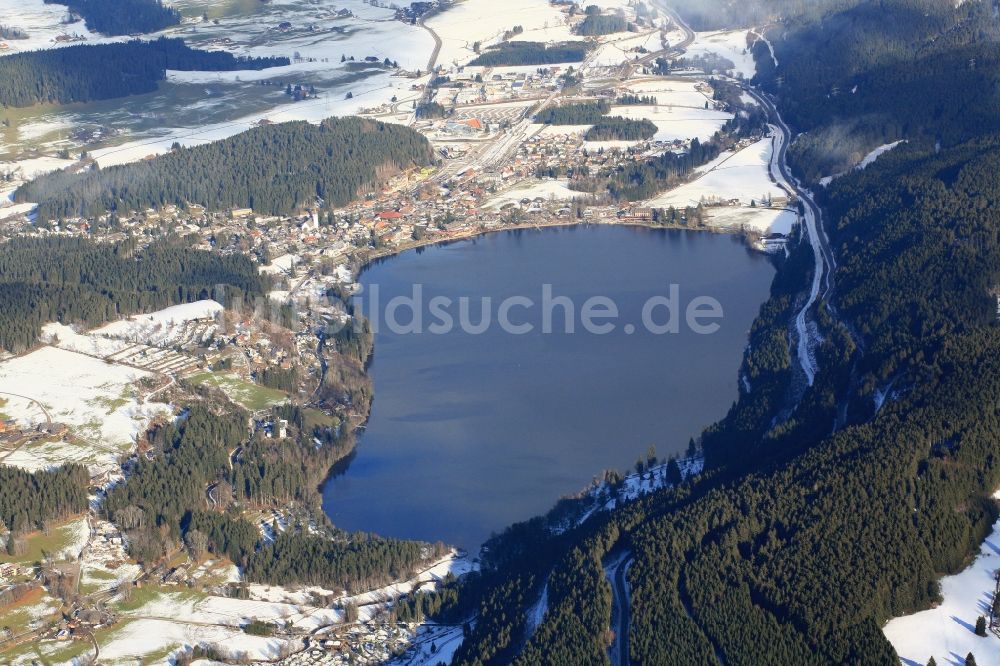 Luftbild Titisee-Neustadt - Der Titisee im Bundesland Baden-Württemberg