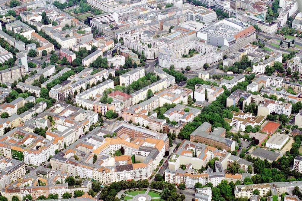 Luftbild Berlin / Charlottenburg - Der Viktoria- Luise- Platz 20.09.2005