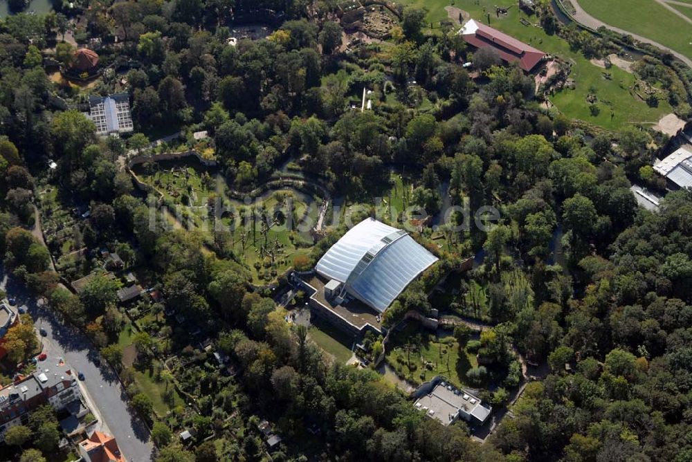 Luftbild Leipzig - Der Zoologische Garten Leipzig