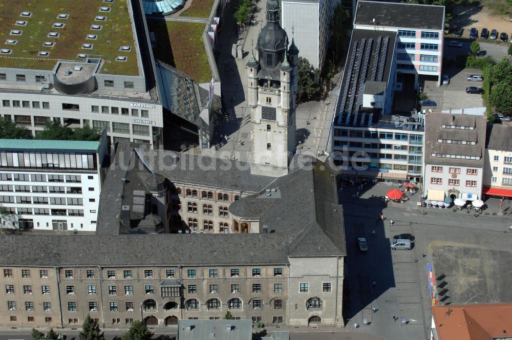 Luftaufnahme Dessau-Roßlau - Dessau-Roßlau Altes Rathaus