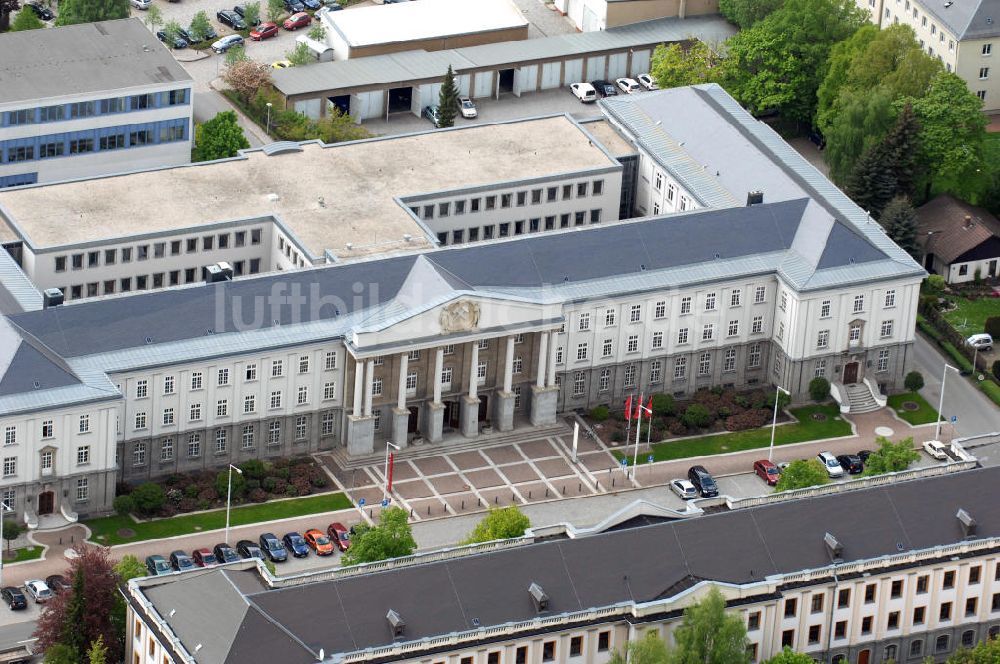 Luftbild Chemnitz - Deutsche Rentenversicherung Knappschaft-Bahn-See in Chemnitz in Sachsen