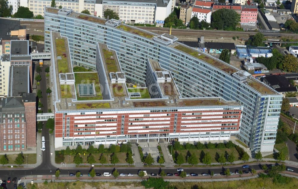 Luftbild Berlin OT Rummelsburg - Deutsche Rentenversicherung im Ortsteil Rummelsburg in Berlin