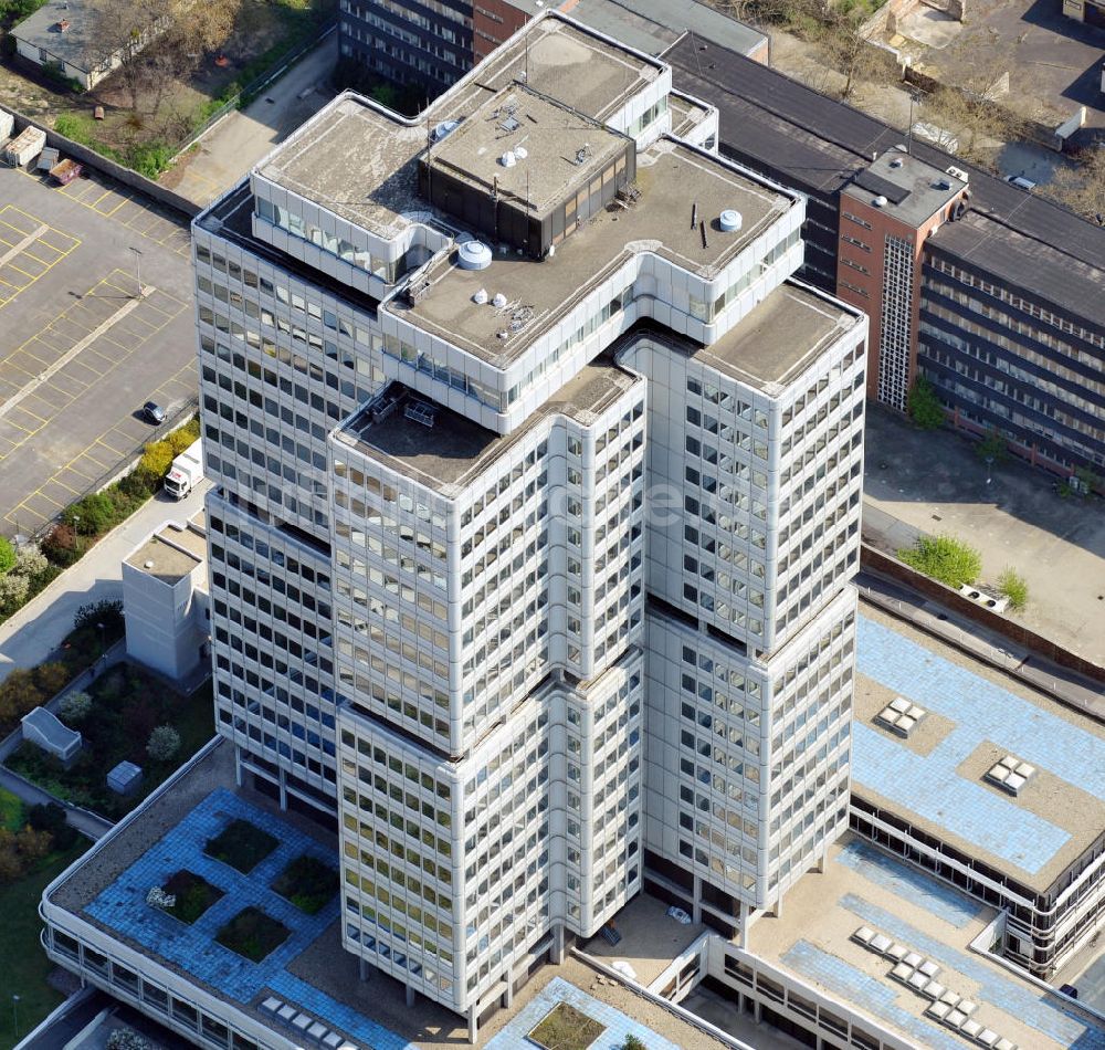 Luftaufnahme Berlin - Deutschen Rentenversicherung Bund in Berlin-Wilmersdorf