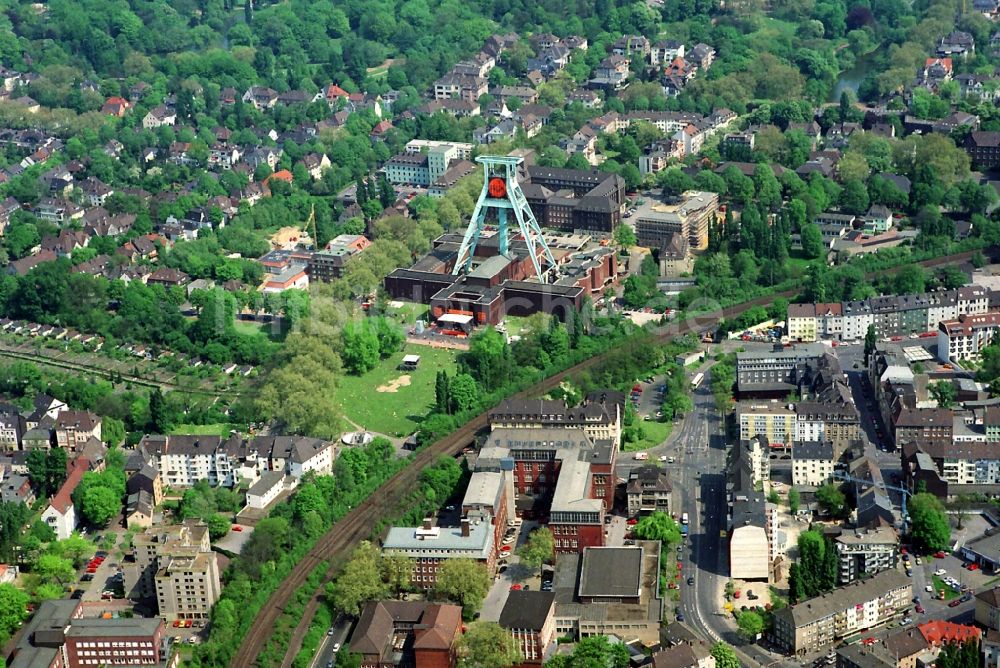 Bochum aus der Vogelperspektive: Deutsches Bergbau-Museum in Bochum in Nordrhein-Westfalen