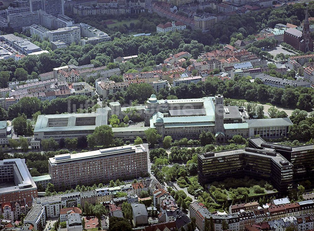 München aus der Vogelperspektive: Deutsches Museum München