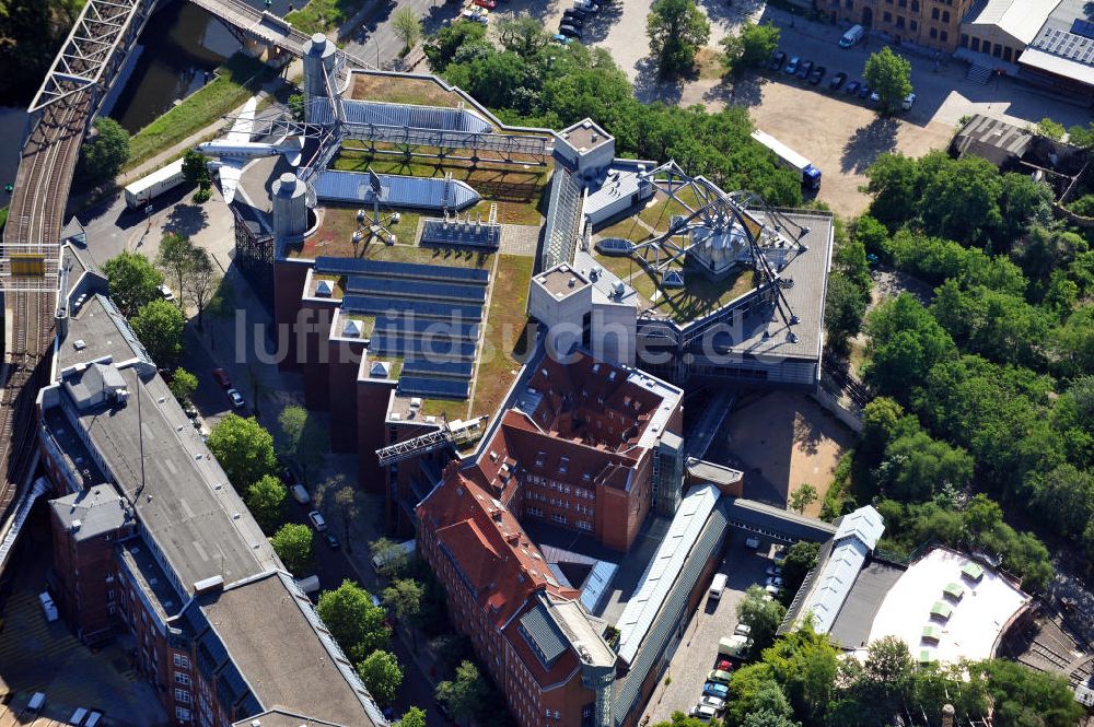 Luftaufnahme Berlin Kreuzberg - Deutsches Technikmuseum in Berlin-Kreuzberg