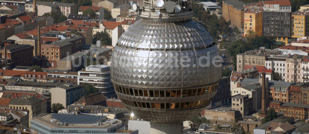 Berlin von oben - Deutschlands höchstes Bauwerk wird 40 - Berliner Fernsehturm