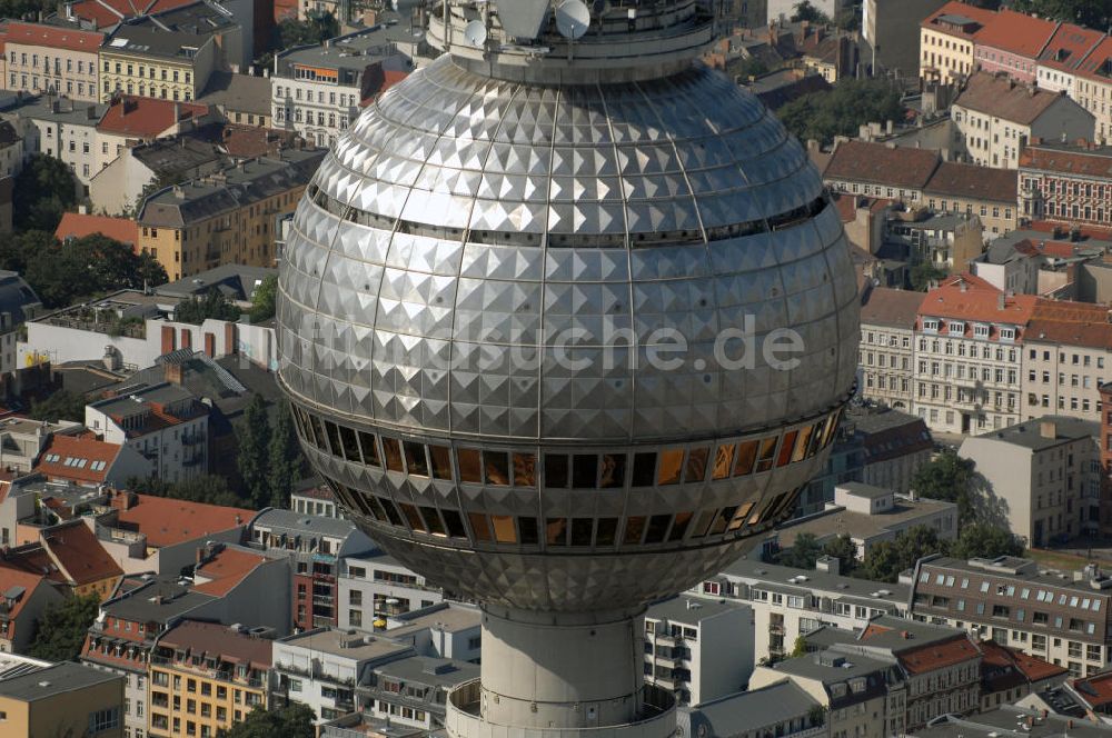 Berlin von oben - Deutschlands höchstes Bauwerk wird 40 - Berliner Fernsehturm