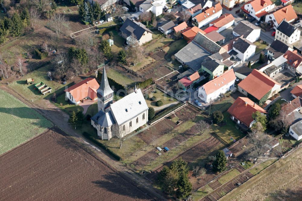 Luftaufnahme Dexheim - Dexheim Rheinland-Pfalz