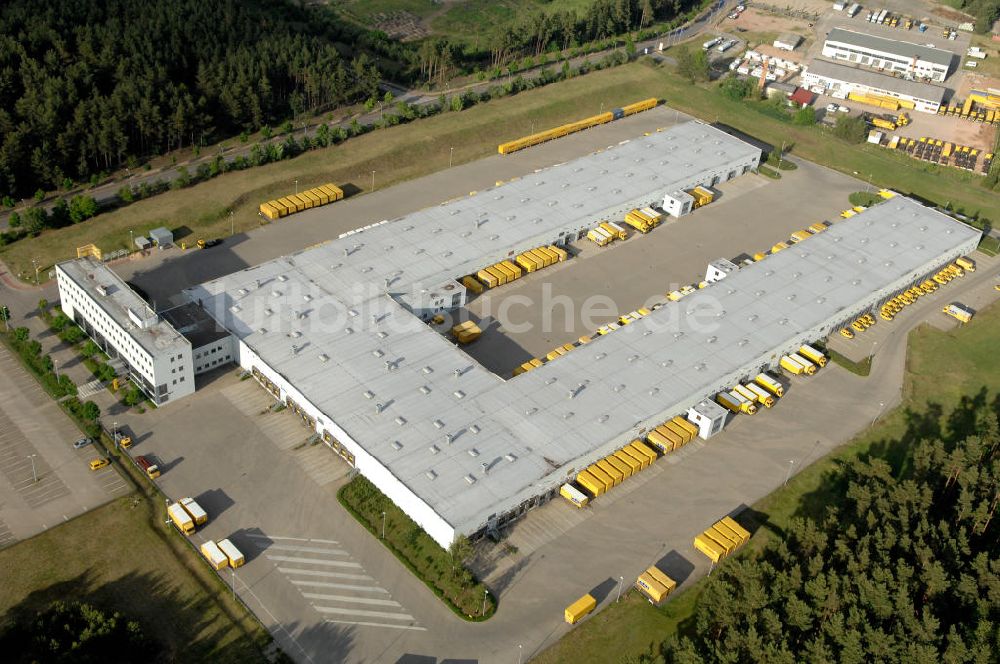 Luftbild Neustrelitz - DHL Zentrum Neustrelitz