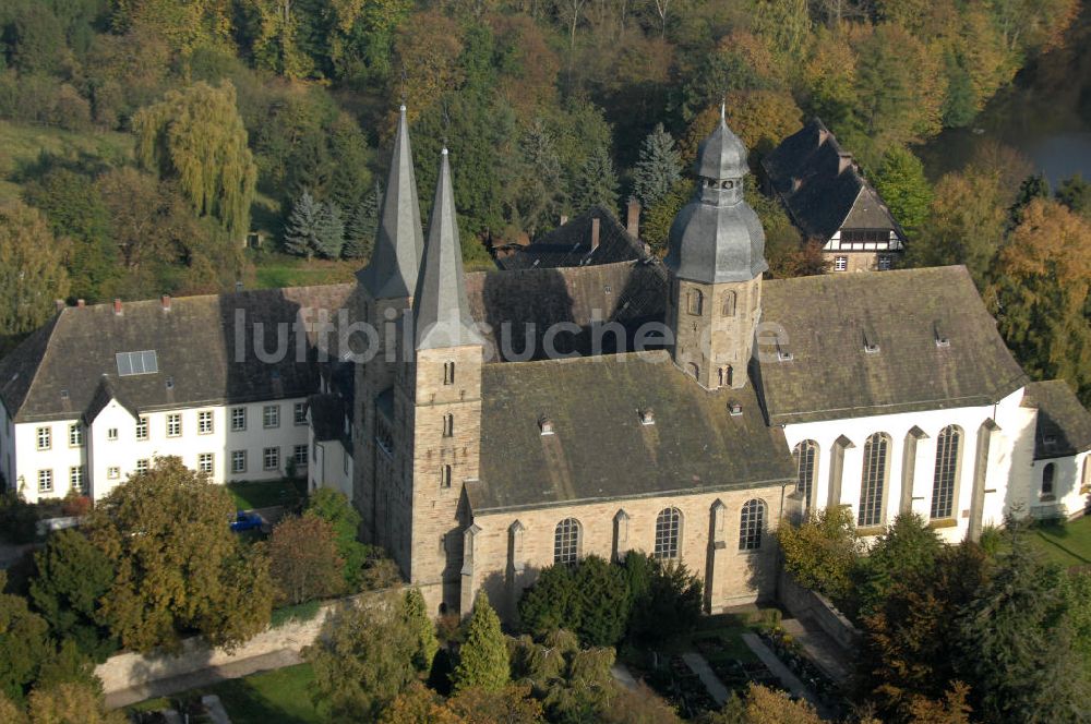 Luftbild Marienmünster - Die Abtei Marienmünster