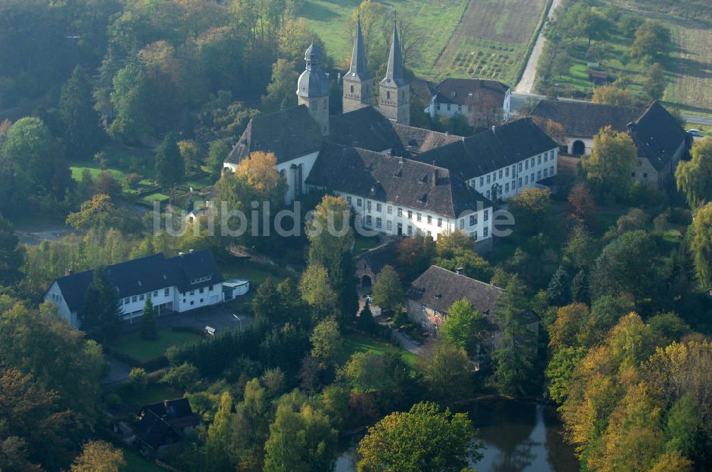 Luftaufnahme Marienmünster - Die Abtei Marienmünster