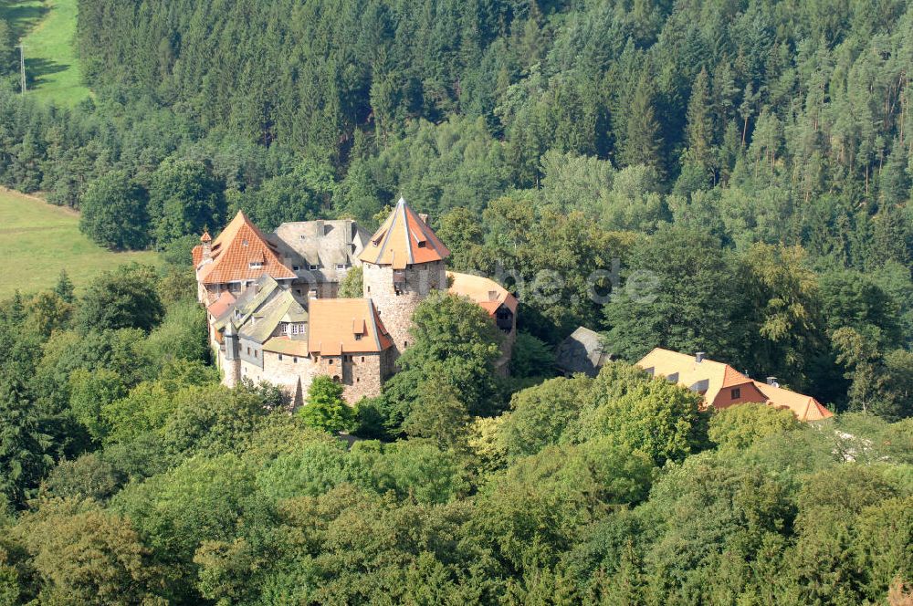 Luftaufnahme Lichtenfels - Die Burg Lichtenfels