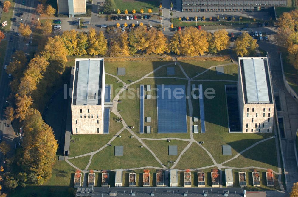 Dresden von oben - Die Deutsche Fotothek in Dresden