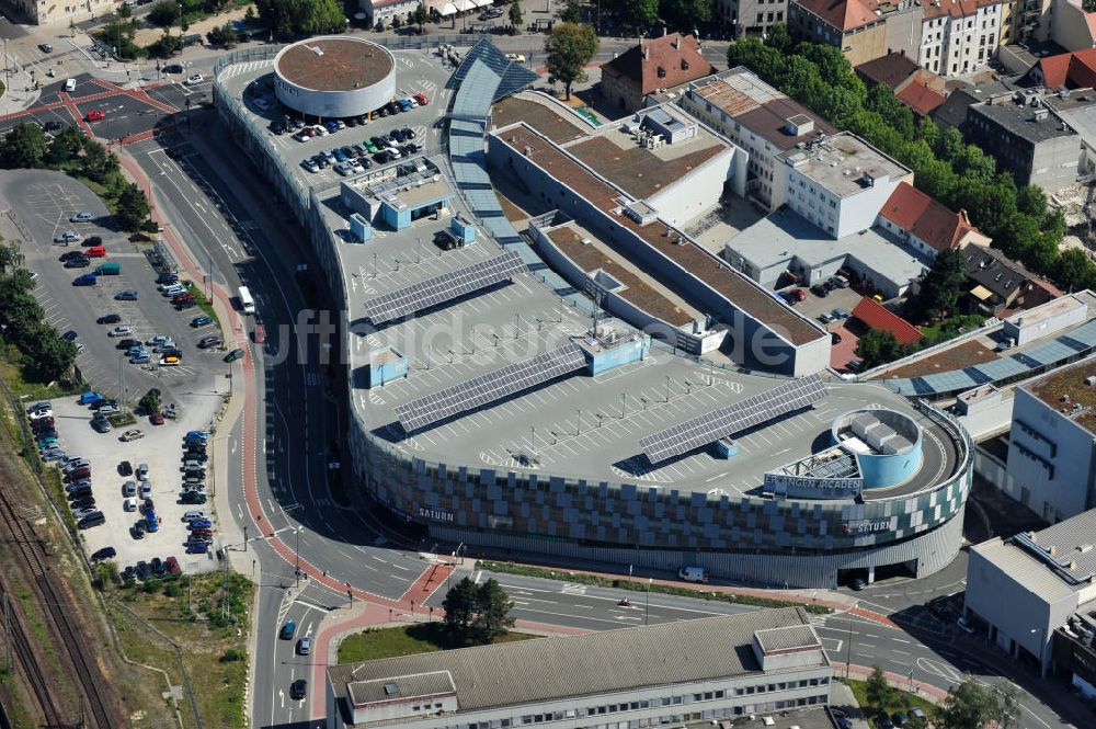 Erlangen aus der Vogelperspektive: Die ERLANGEN Arcaden in der Erlanger Innenstadt