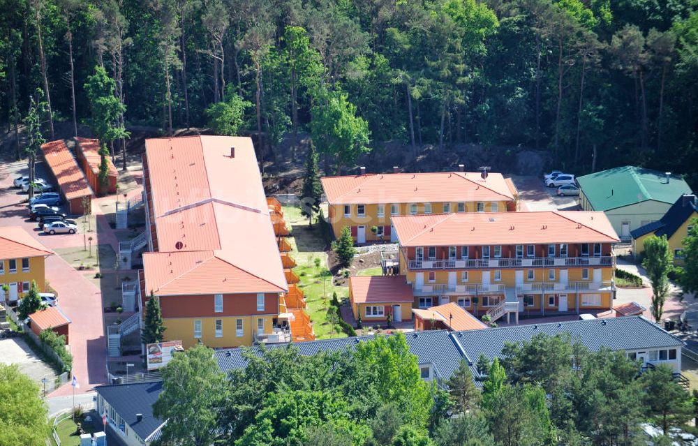 Zempin aus der Vogelperspektive: Die Ferienwohnungsanlage Ostseepark in Zempin auf Usedom