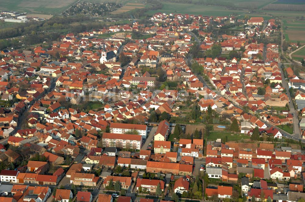 Herbsleben von oben - Die Gemeinde Herbsleben in Thüringen