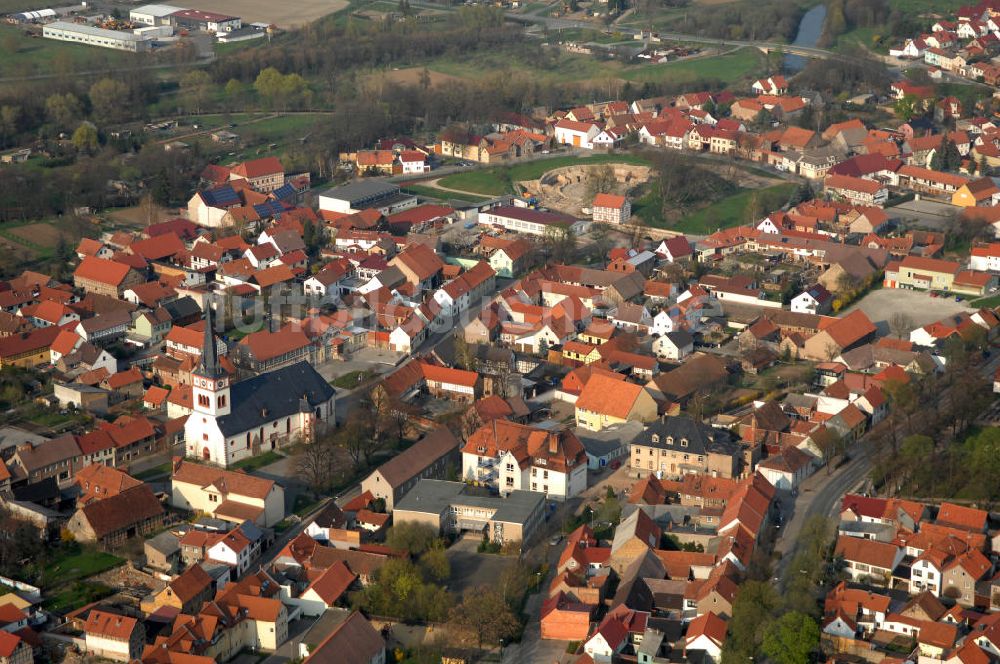 Luftbild Herbsleben - Die Gemeinde Herbsleben in Thüringen