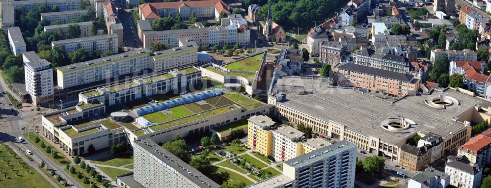 Luftbild Gera - Die GERA Arcaden in der Geraer Innenstadt