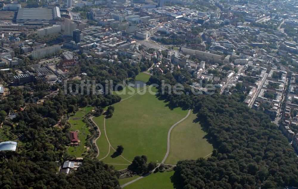 Luftbild Leipzig - Die Grüne Wiese in Leipzig