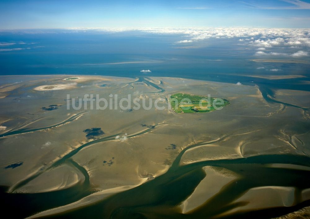 Luftbild Cuxhaven - Die Insel Neuwerk im Bundesland Niedersachsen