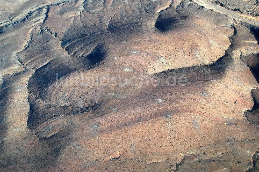 Luftbild Karoo - Die Karoo Wueste - The Karoo Desert, South Africa