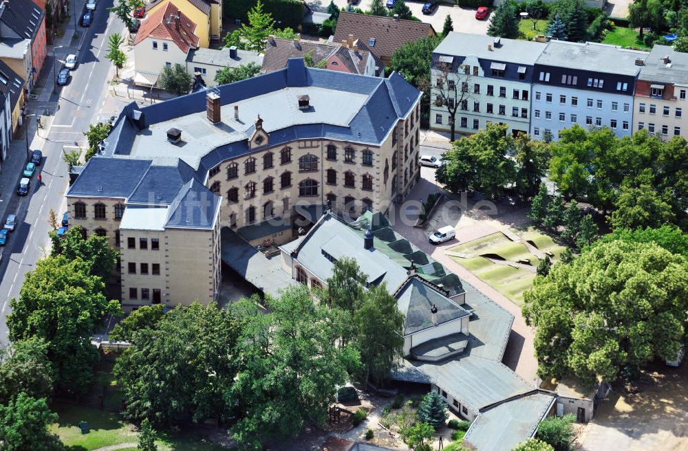 Luftbild Wittenberg - Die Kreisvolkshochschule in Wittenberg in Sachsen-Anhalt