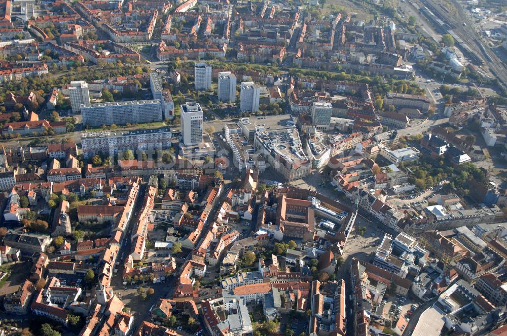 Luftbild Erfurt - Die Krämpferstraße in Erfurt