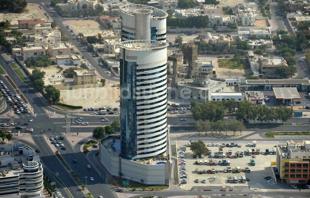 Luftbild Dubai - Die Manazel Towers in Dubai