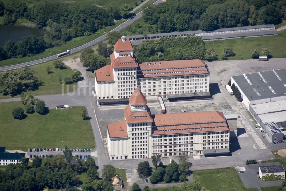 Wurzen aus der Vogelperspektive: Die Mühlenwerke am Mühlgraben in Wurzen im Bundesland Sachsen