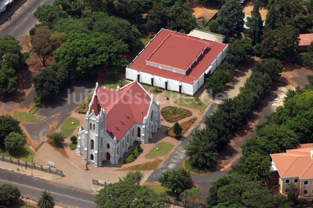 Luftaufnahme RUSTENBURG - Die Moedergemeente Kirche in Rustenburg