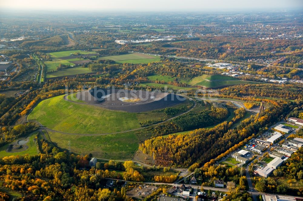 Luftbild Gladbeck - Die Mottbruchhalde in Gladbeck im Bundesland Nordrhein-Westfalen