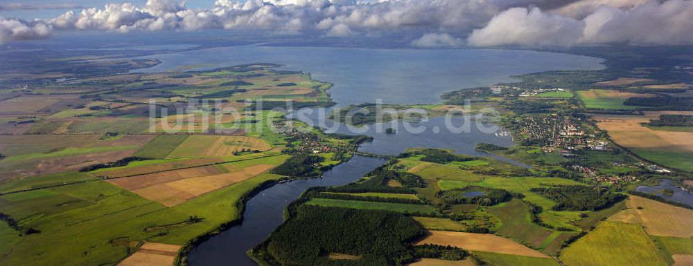 Rechlin aus der Vogelperspektive: Die Müritz in Mecklenburg-Vorpommern