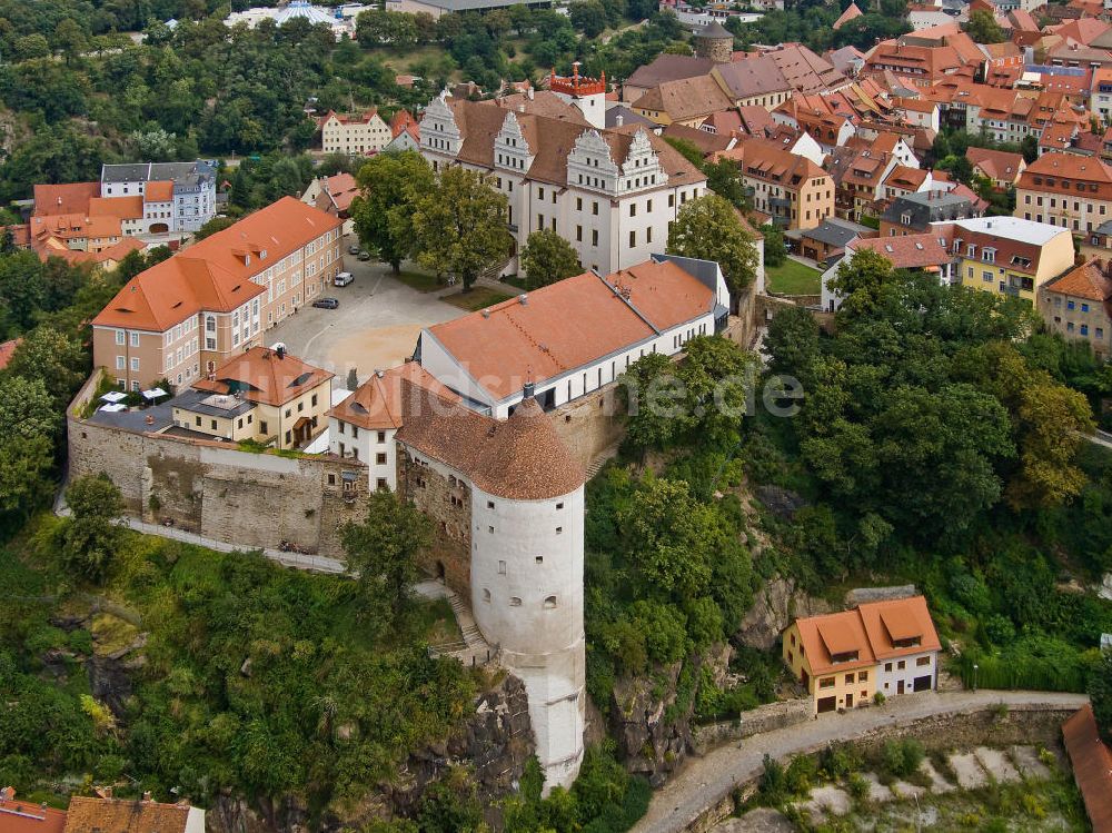 Luftaufnahme Bautzen - Die Ortenburg in der Altstadt von Bautzen