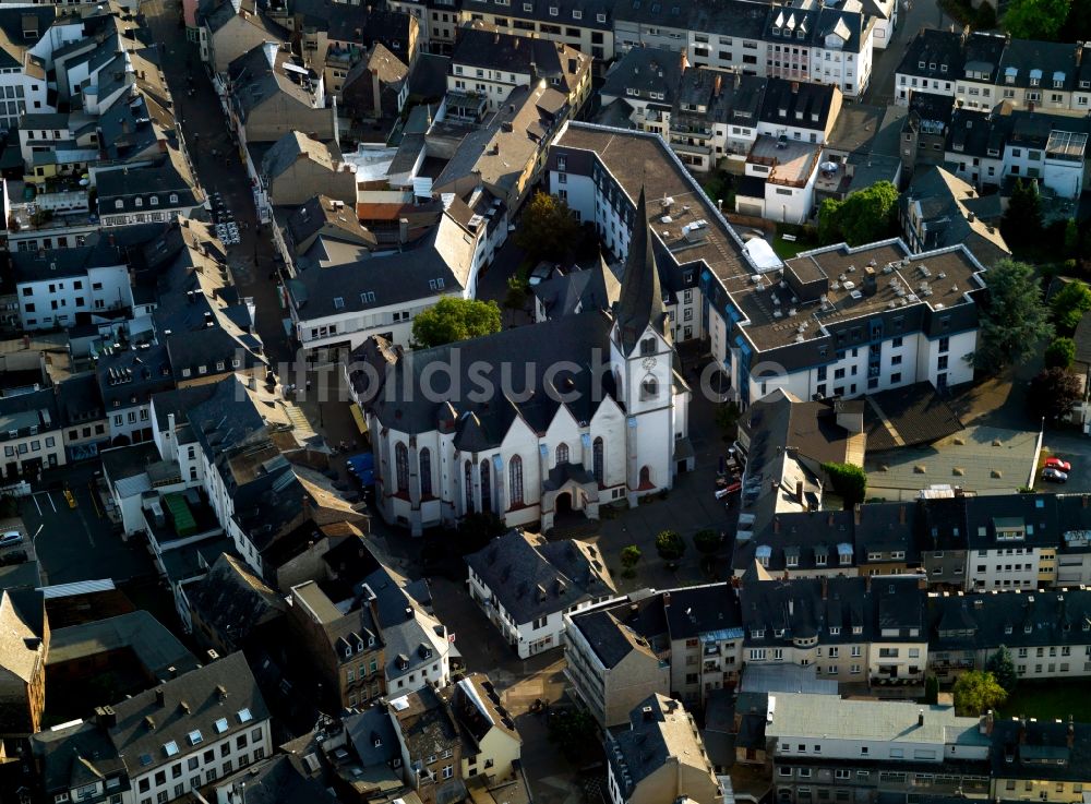 Luftbild Mayen - Die Pfarrkirche St. Clemens in Mayen im Bundesland Rheinland-Pfalz