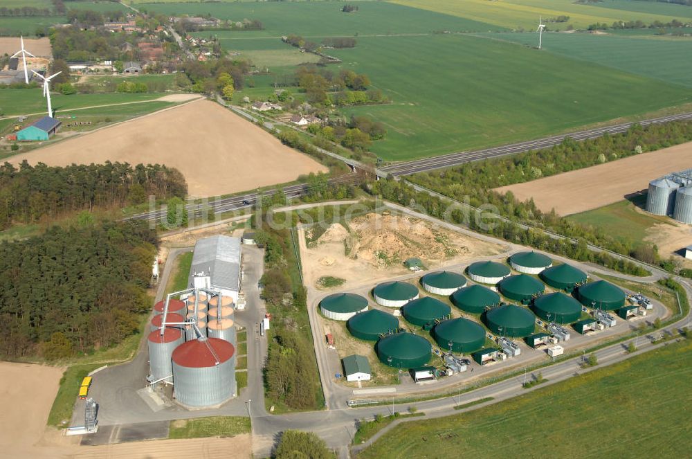 Luftaufnahme Rapshagen - Die Produktionsstätte der EOP Biodiesel AG in Rapshagen