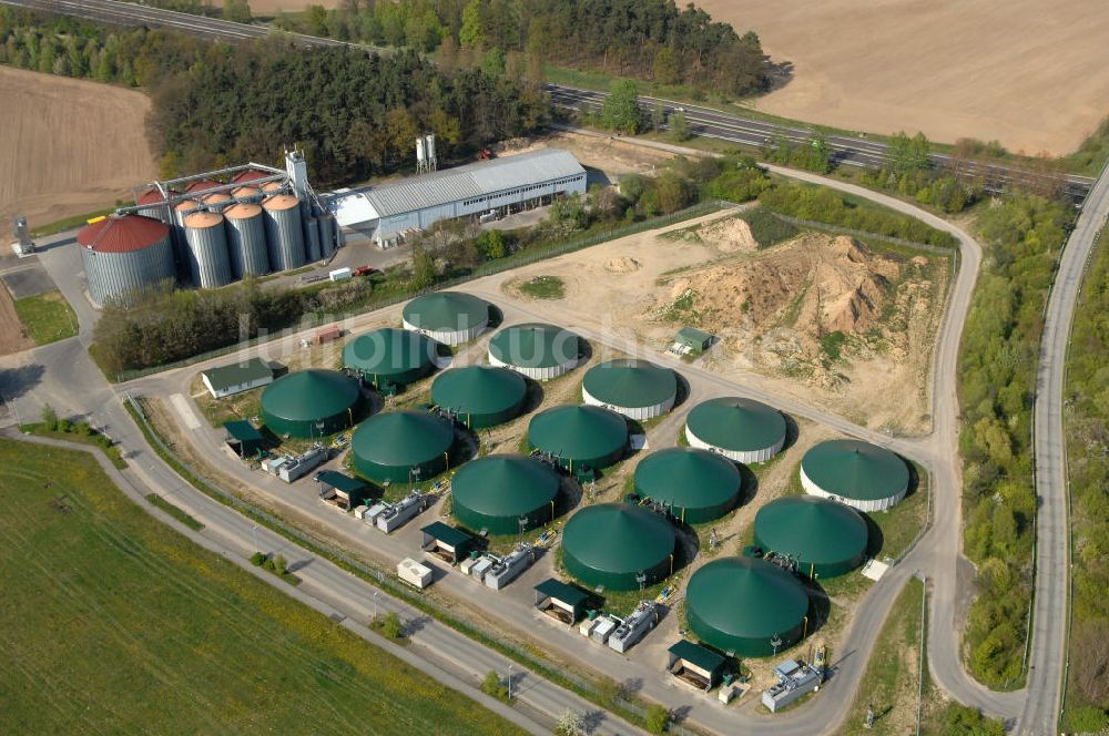 Luftbild Rapshagen - Die Produktionsstätte der EOP Biodiesel AG in Rapshagen